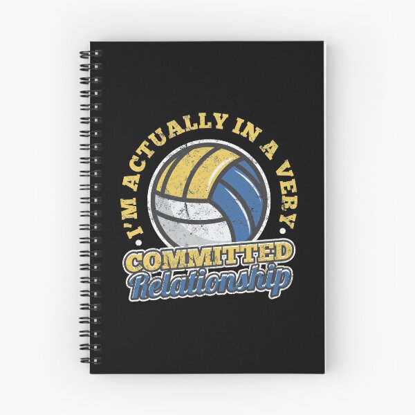 Item preview, Volleyball Commited Relationship distressed designed and sold by groovezero.