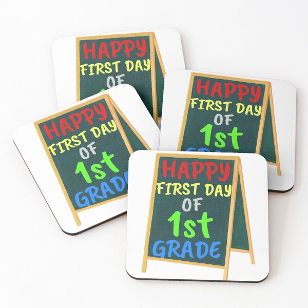 Item preview, Happy first day of first grade, 1st Grade Design, Welcome Back to School designed and sold by marosharaf.