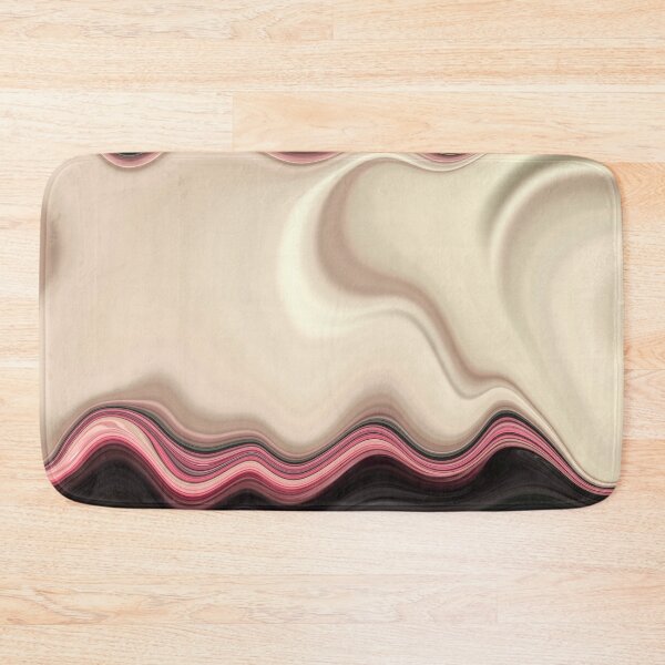 Item preview, Abstract Fluid Painting Marble Pattern Pink Gray designed and sold by Patricia Piotrak.