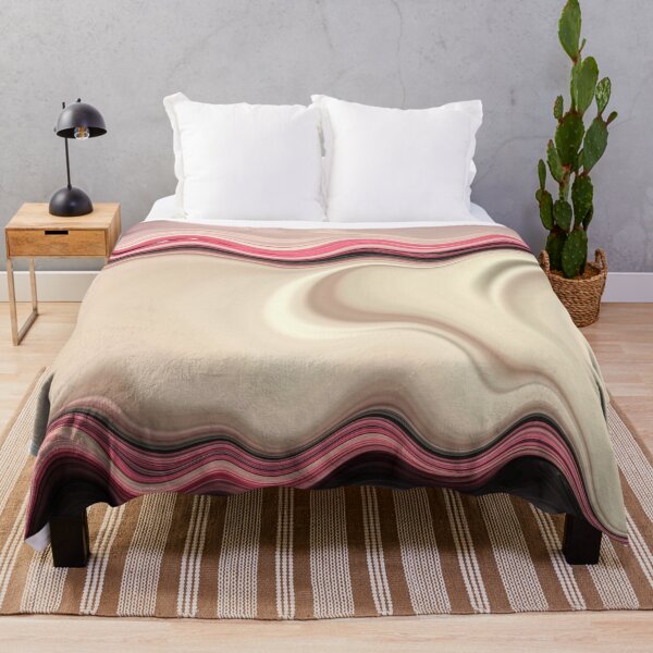 Item preview, Abstract Fluid Painting Marble Pattern Pink Gray designed and sold by Patricia Piotrak.