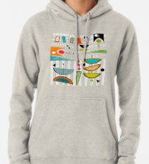 Mid-Century Moderne Zusammenfassung # 55 Hoodie
