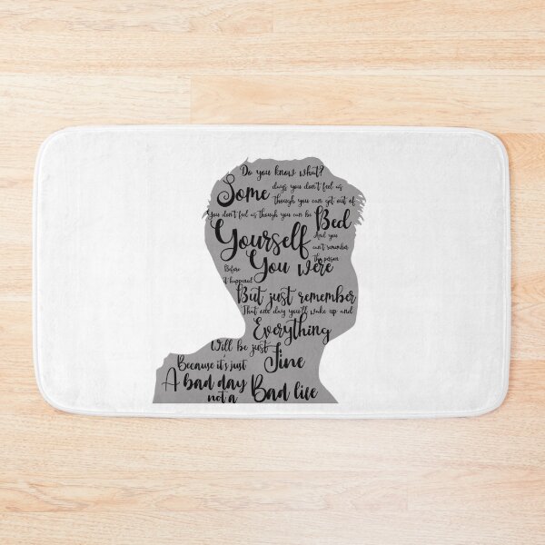 Item preview, Andy Fowler quote ‘bad day not a bad life’ designed and sold by megsarrt.