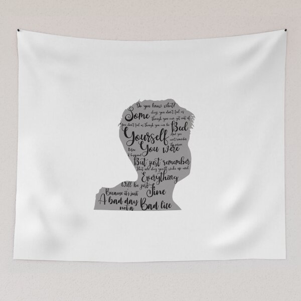 Item preview, Andy Fowler quote ‘bad day not a bad life’ designed and sold by megsarrt.