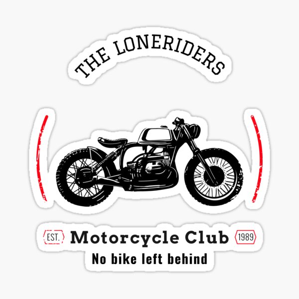 Motorcycle Club Stickers for Sale | Redbubble