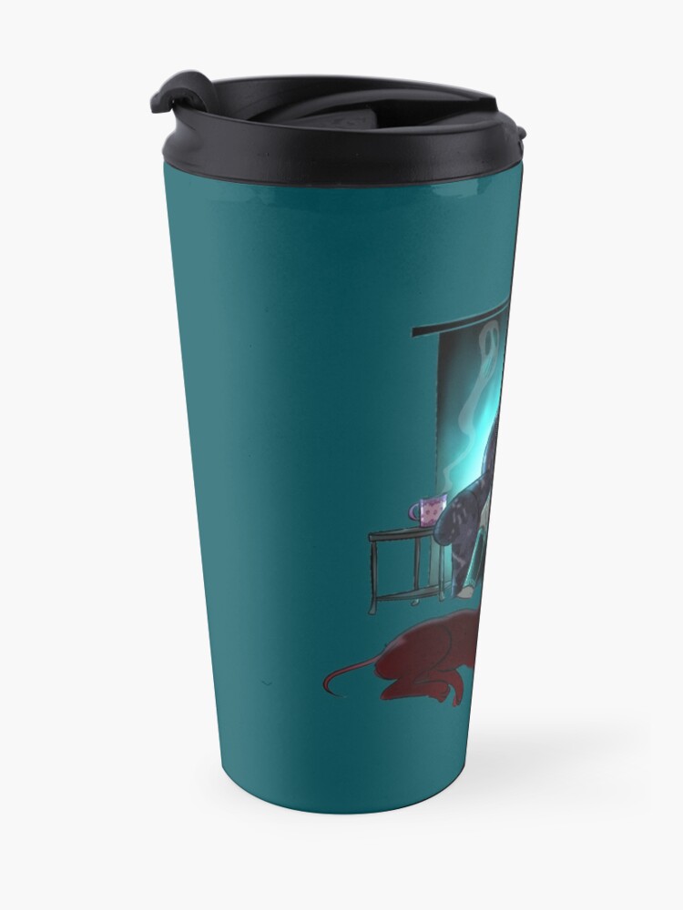 Alternate view of Cozy Winter Night Travel Mug