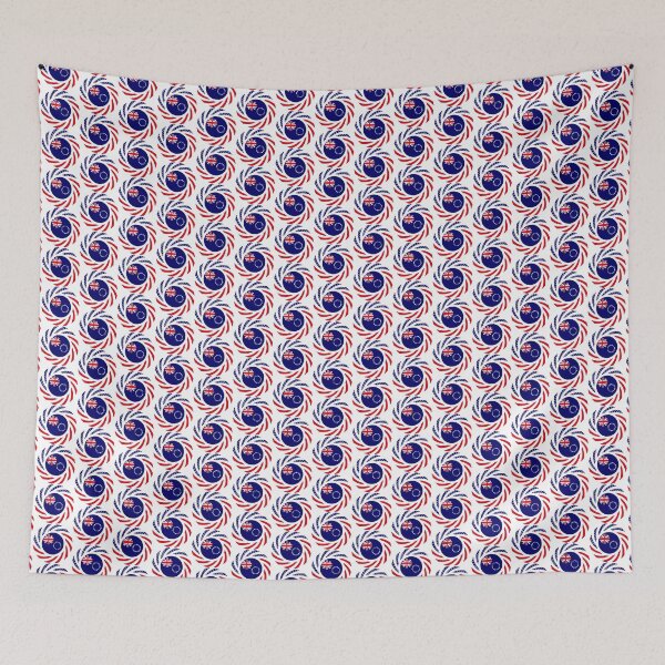 Item preview, Cook Islander American Multinational Patriot Flag Series designed and sold by Carbon-Fibre Media.