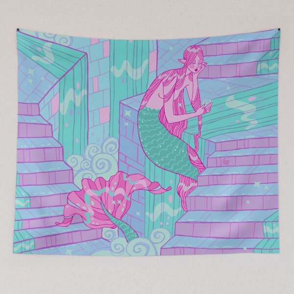 Item preview, Mermaid Bathtemple designed and sold by dajonacevedo.