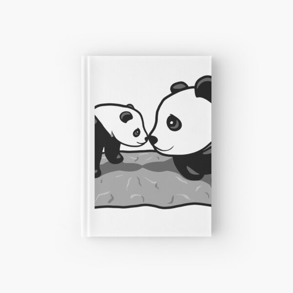 Panda Parent and Child 2 Hardcover Journal
