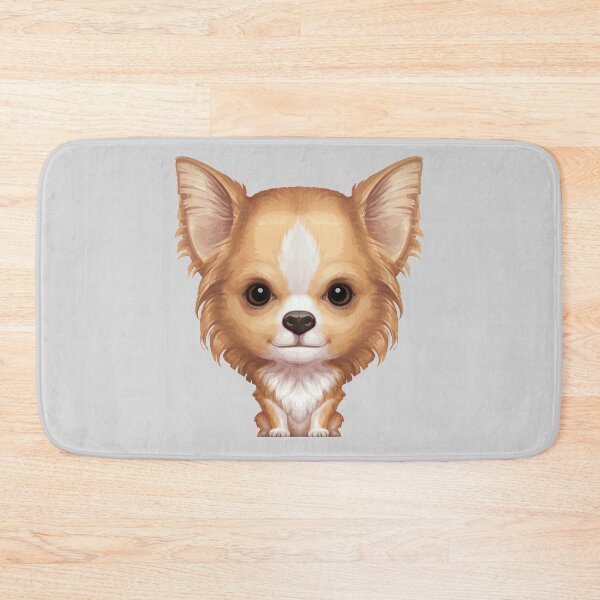 Item preview, Fawn & White Long Coat Chihuahua  designed and sold by anmlz.