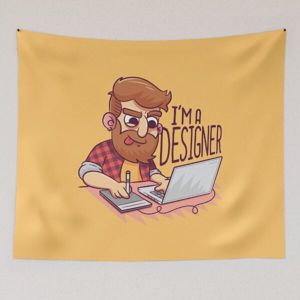 Item preview, Im A Graphic Designer designed and sold by Cute and Funny Animal Art Designs.