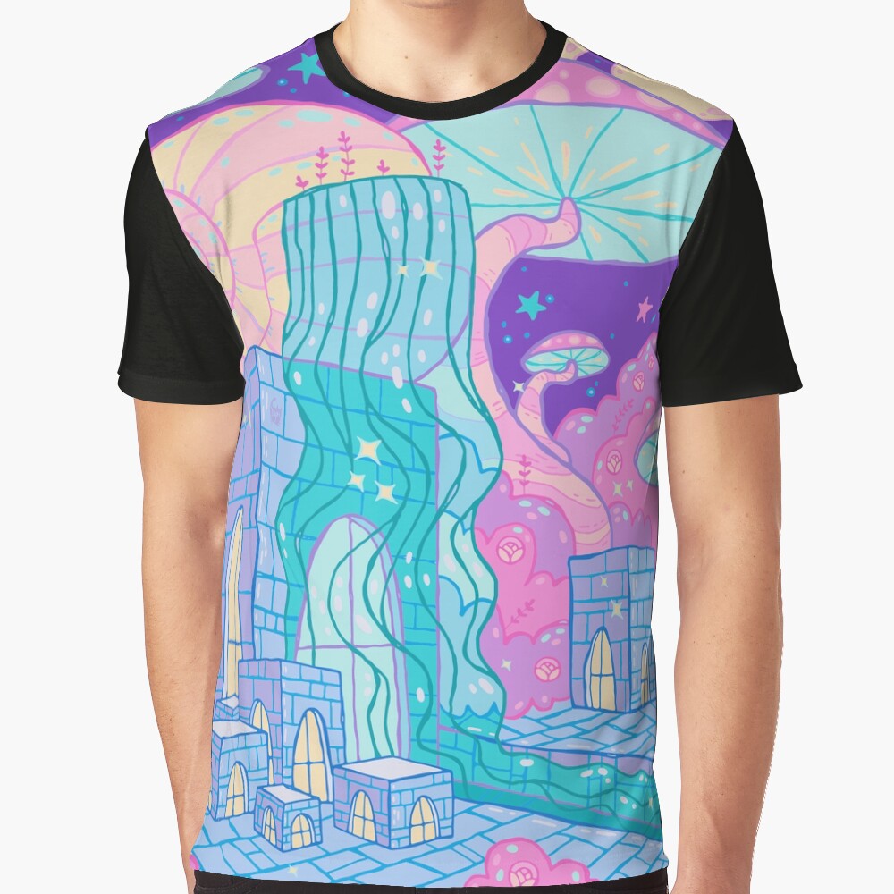 Mushroom Planet Graphic T-Shirt