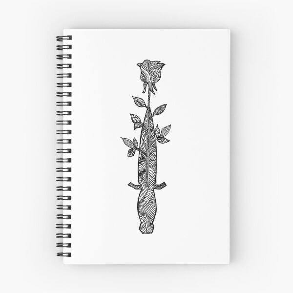 Item preview, Dagger Rose designed and sold by Zen's Doodles.