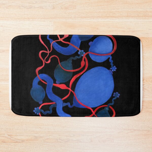 Item preview, Bulbous Blues on black designed and sold by ricoflinn.