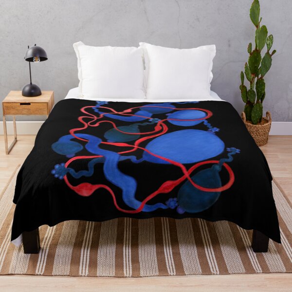 Item preview, Bulbous Blues on black designed and sold by ricoflinn.