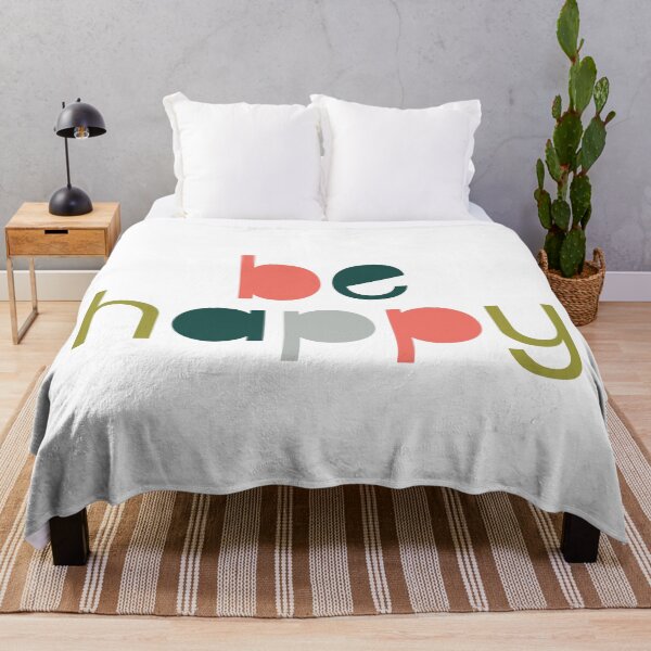 Item preview, be happy designed and sold by Mary Ellen Ritter.