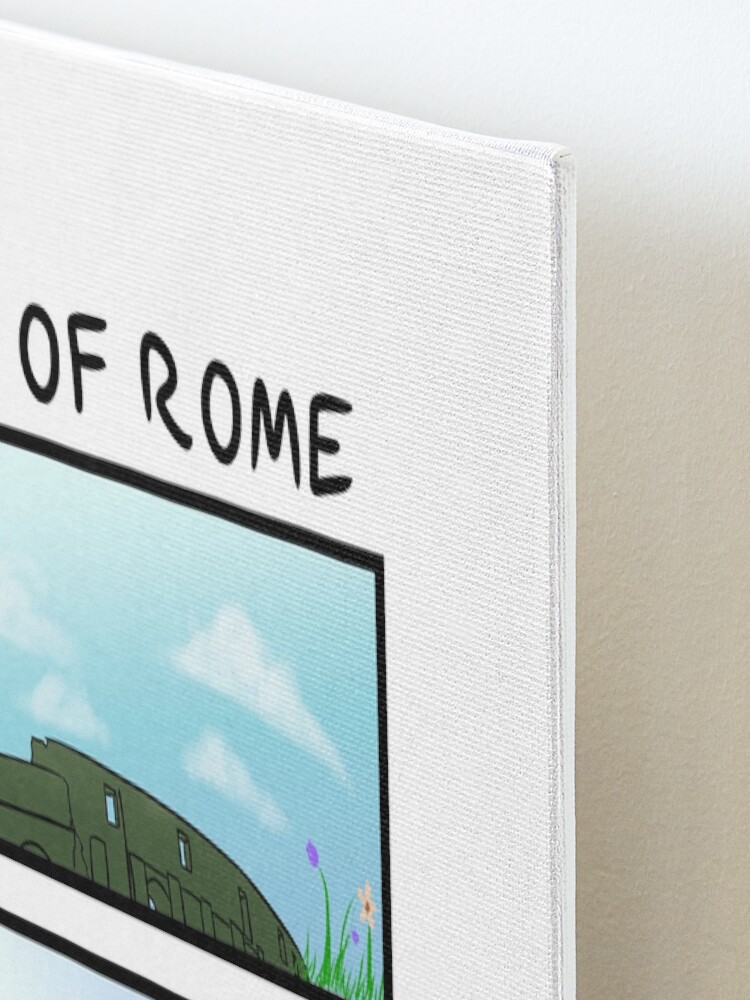 Alternate view of Seasons of Rome Mounted Print
