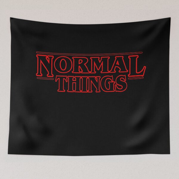 Item preview, Normal Things Stranger Things designed and sold by loganferret.