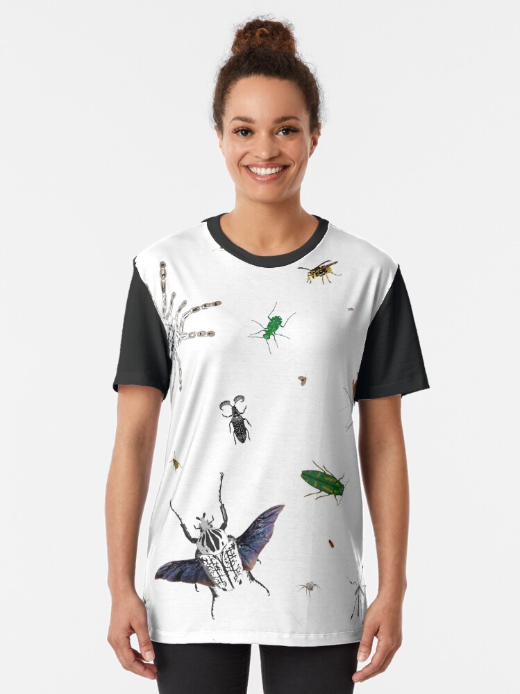 Alternate view of Entomologist's Dream Graphic T-Shirt