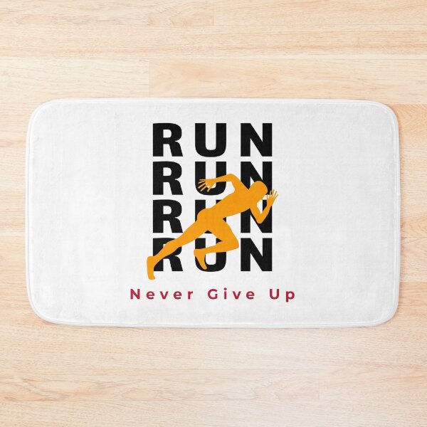 Item preview, Run Never Give Up designed and sold by TropicalOutlet.