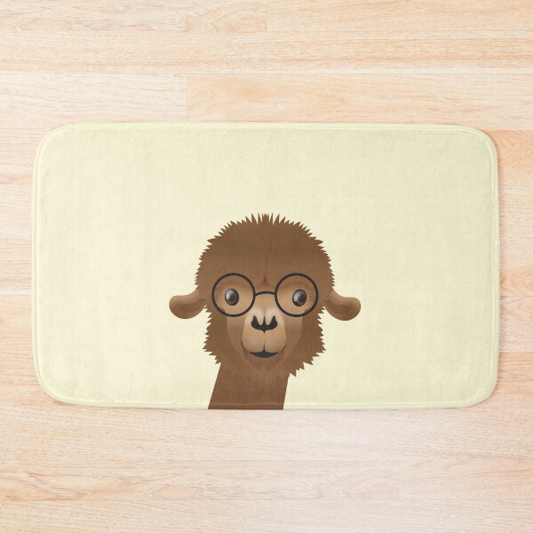 Item preview, Alpaca is cute nerdy glasses designed and sold by jazzydevil.