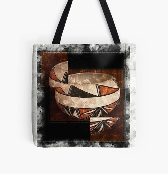 Native American pottery All Over Print Tote Bag