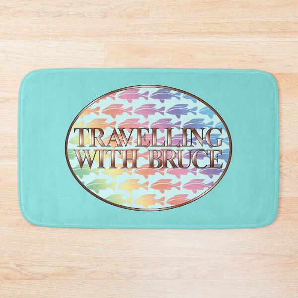Item preview, Travelling with Bruce Swimming With The Fishes Logo designed and sold by Bruce Frommert.