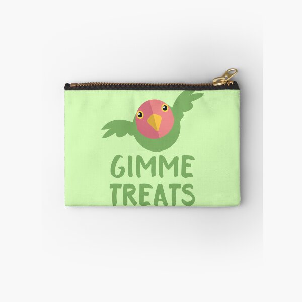 Item preview, Gimme treats funny lovebird birds design designed and sold by jazzydevil.