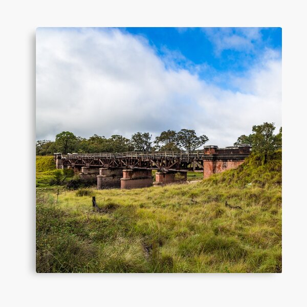 Item preview, Old Rail Bridge near Tenterfield designed and sold by JoelBrown.