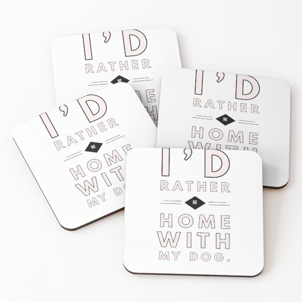Item preview, I'd Rather Be Home With my Dog designed and sold by ChronicallyGeek.