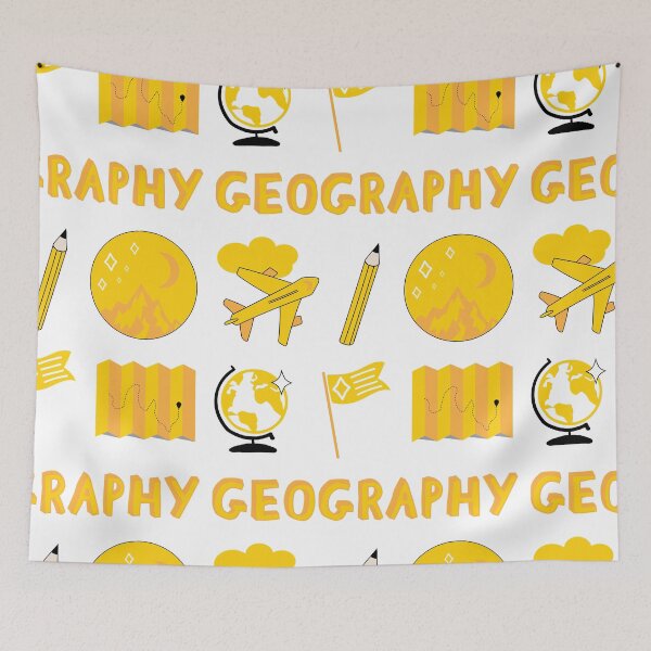 Item preview, Yellow Geography School Subject Sticker Pack designed and sold by The-Goods.
