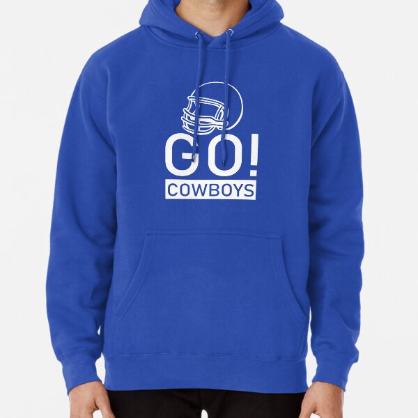 Dallas Cowboys Blue Hoodie - Dallas Cowboys Sweatshirt Mens