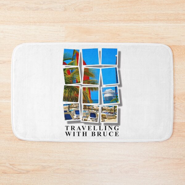 Item preview, Bahamas Beach Photo CollageTravelling with Bruce Logo designed and sold by Bruce Frommert.