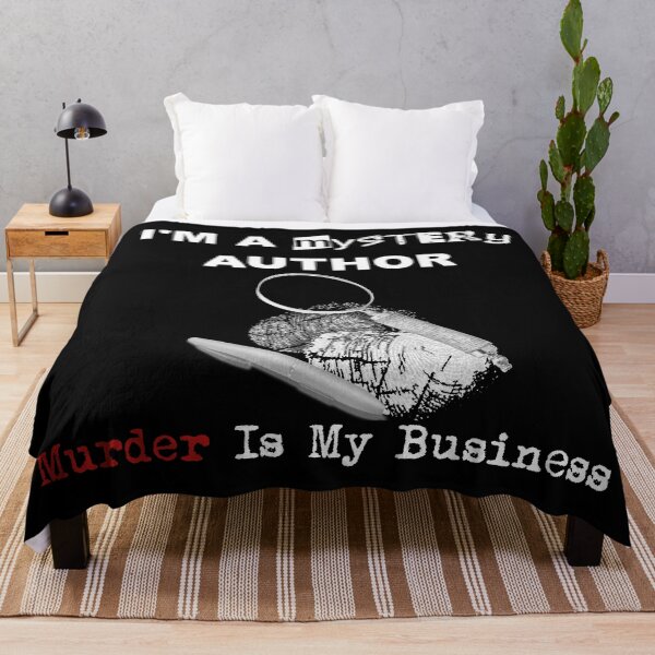 Item preview, I'm A Mystery Author - Murder Is My Business designed and sold by CrimeLab.