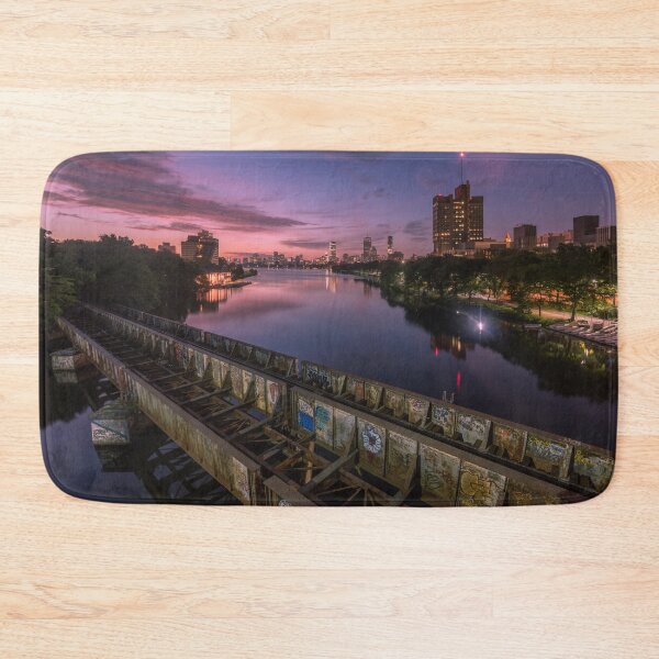 Item preview, Boston skyline at dawn designed and sold by Under The Radar Van.