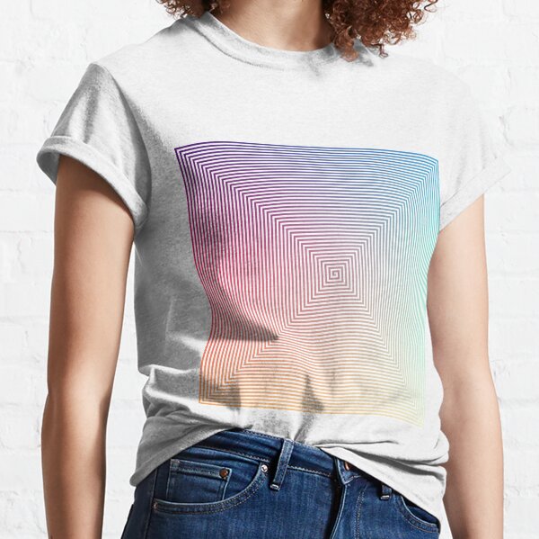 #Optical #Art #OpticalArt Classic T-Shirt
