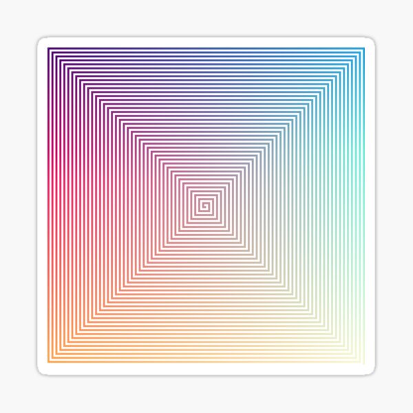 #Optical #Art #OpticalArt Sticker