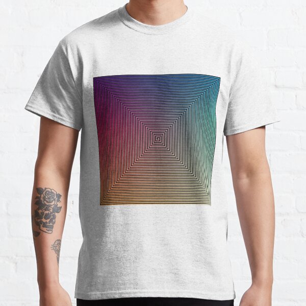 Hypnotic Psychedelic Optical Illusion Classic T-Shirt