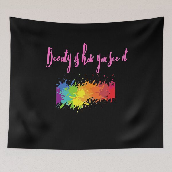 Item preview, Beauty Is How You See It Design designed and sold by AmericaAttitude.