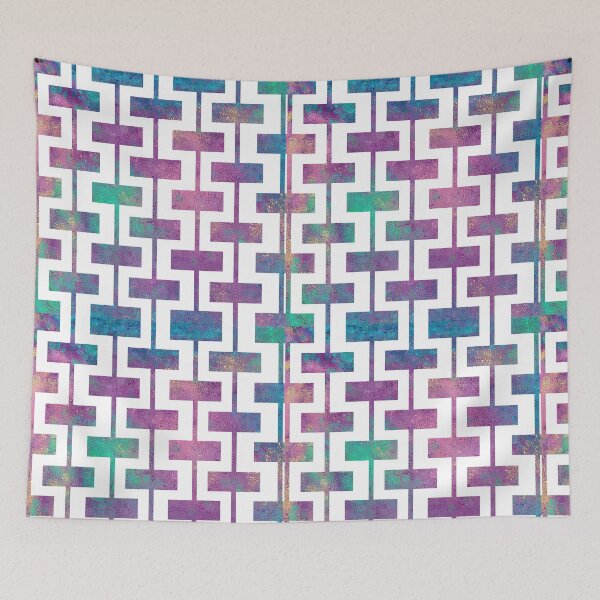 Item preview, Square Colorful and lines designed and sold by Khalu.