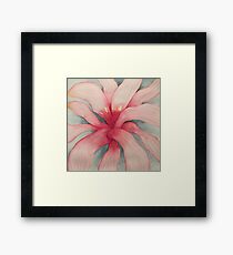 Red Framed Print