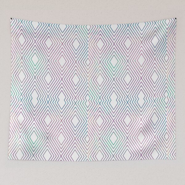 Item preview, Lines, square, Colorful Lines designed and sold by Khalu.