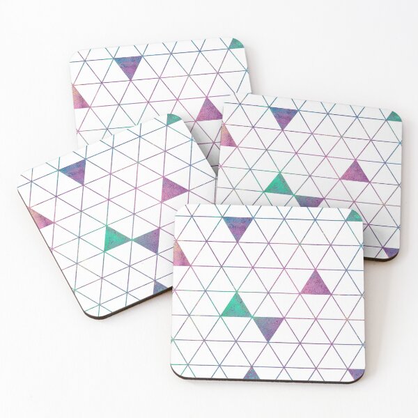 Item preview, Triangles,Lines Multicolored designed and sold by Khalu.