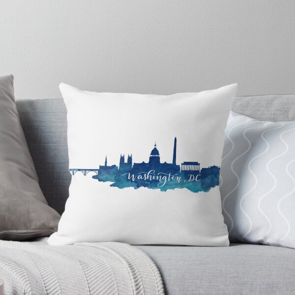 Item preview, Watercolor Washington DC Skyline designed and sold by csomma827.