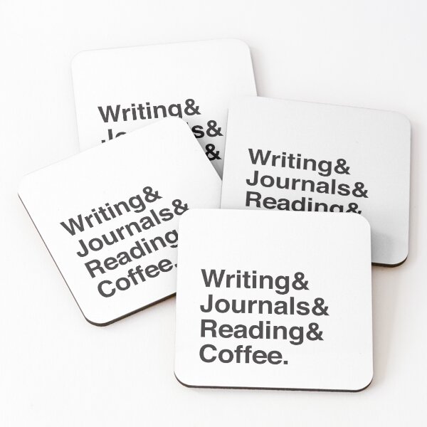 Item preview, Writing & Journals & Reading & Coffee designed and sold by jazzydevil.