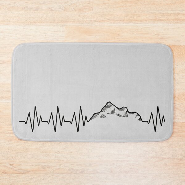 Item preview, Mountians Heart Beat designed and sold by SheHunts99.