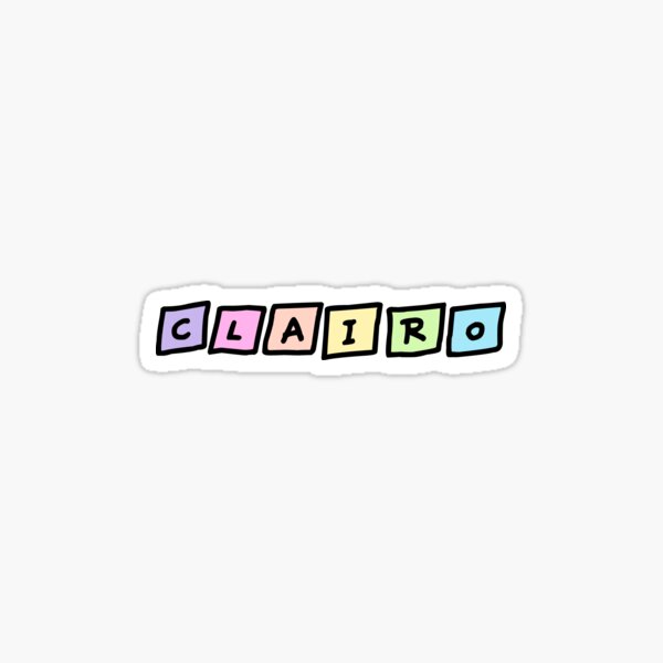 Download Clairo Stickers | Redbubble