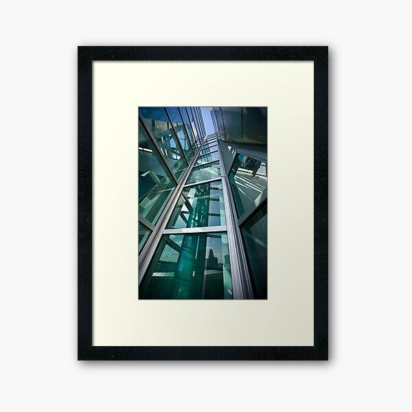 Converging Verticals Framed Art Print