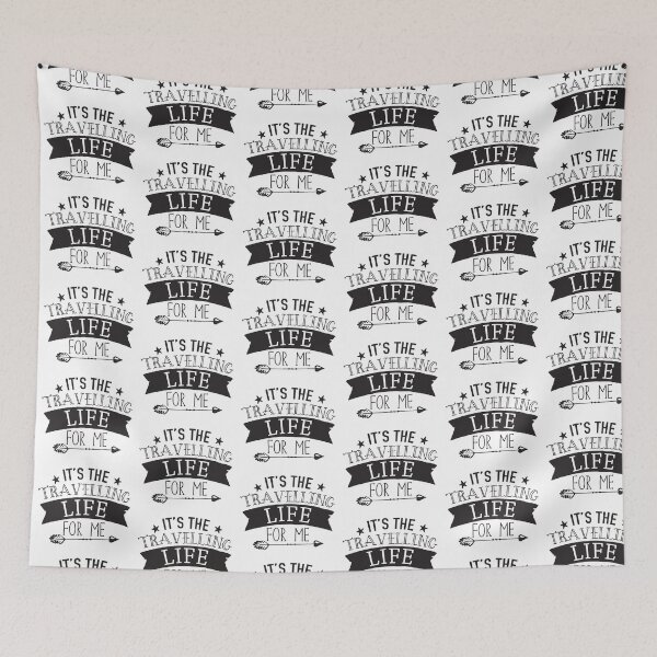 Item preview, It's the Travelling life for me designed and sold by jazzydevil.