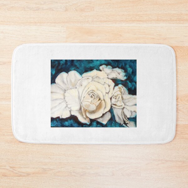 Item preview, Gardenia on Blue designed and sold by jennyleeandjim.