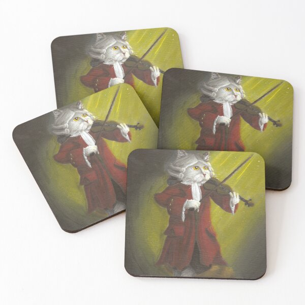 Item preview, Wolfgang Amadeus Mozart - Cat Composer Violinist designed and sold by TaraFlyPhotos.
